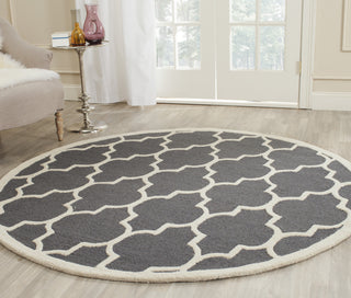 Safavieh Cambridge 134 Dark Grey/Ivory Area Rug Room Scene