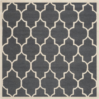 Safavieh Cambridge 134 Dark Grey/Ivory Area Rug Square