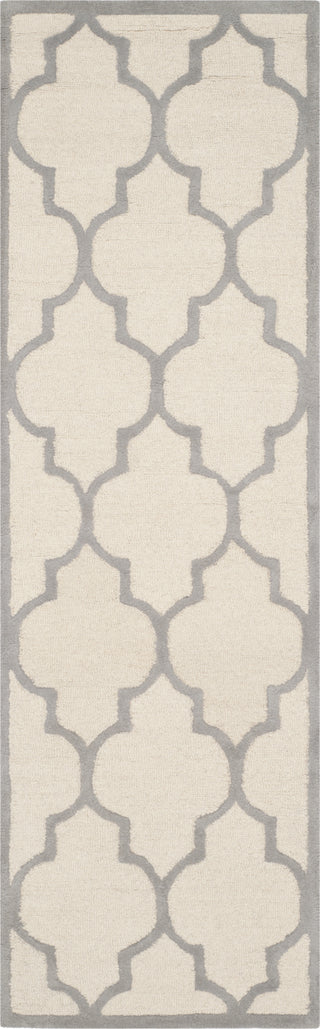 Safavieh Cambridge 134 Ivory/Silver Area Rug Runner