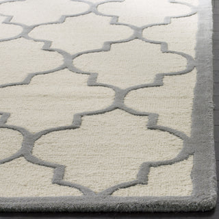 Safavieh Cambridge 134 Ivory/Silver Area Rug Detail