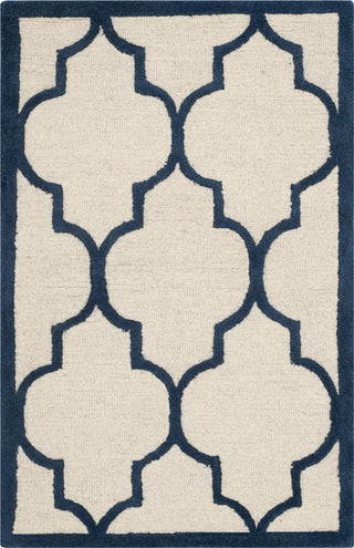 Safavieh Cambridge 134 Ivory/Navy Area Rug main image