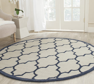 Safavieh Cambridge 134 Ivory/Navy Area Rug Room Scene