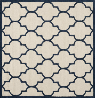 Safavieh Cambridge 134 Ivory/Navy Area Rug Square