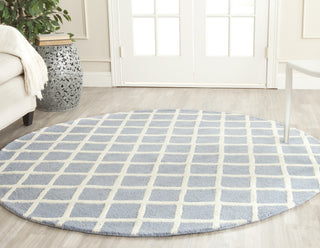 Safavieh Cambridge 135 Light Blue/Ivory Area Rug Room Scene