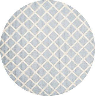 Safavieh Cambridge 135 Light Blue/Ivory Area Rug Round