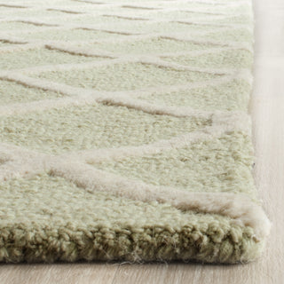 Safavieh Cambridge 135 Light Green/Ivory Area Rug Detail