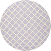 Safavieh Cambridge 135 Lavander/Ivory Area Rug Round