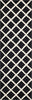 Safavieh Cambridge 135 Black/Ivory Area Rug Runner