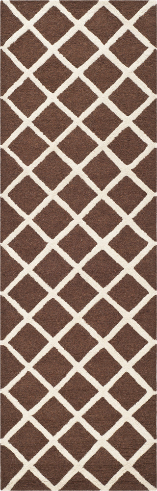 Safavieh Cambridge 135 Dark Brown/Ivory Area Rug Runner