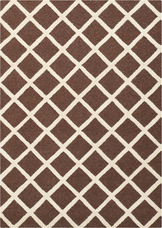 Safavieh Cambridge 135 Dark Brown/Ivory Area Rug main image