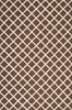 Safavieh Cambridge 135 Dark Brown/Ivory Area Rug Main