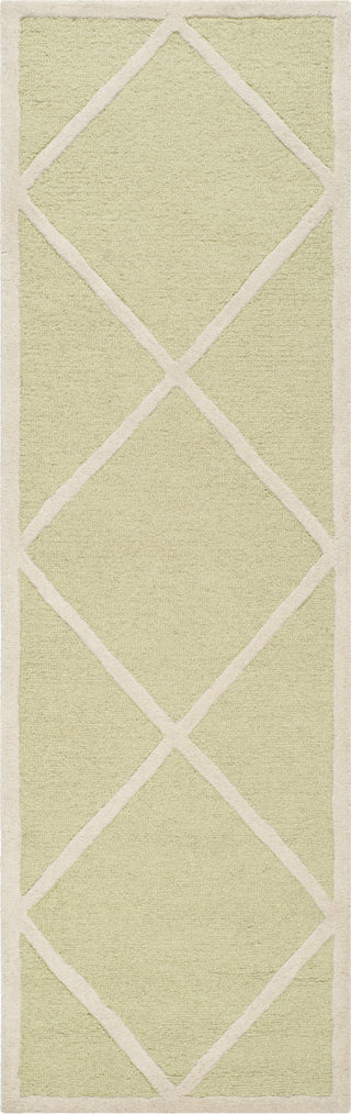 Safavieh Cambridge 136 Light Green/Ivory Area Rug Runner