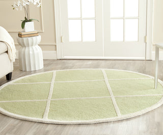 Safavieh Cambridge 136 Light Green/Ivory Area Rug Room Scene