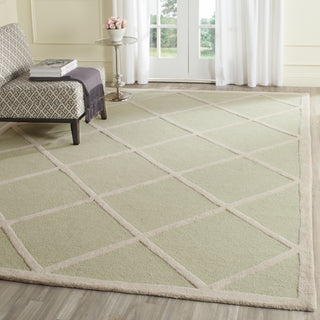 Safavieh Cambridge 136 Light Green/Ivory Area Rug Room Scene