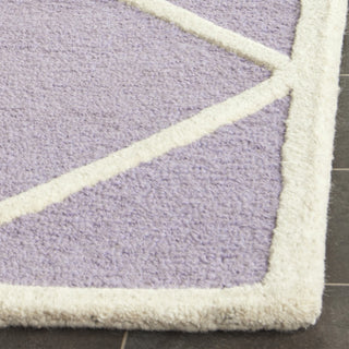 Safavieh Cambridge 136 Lavander/Ivory Area Rug Detail