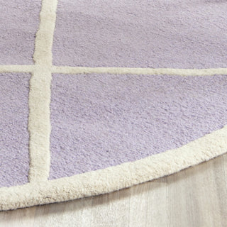 Safavieh Cambridge 136 Lavander/Ivory Area Rug Detail