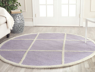 Safavieh Cambridge 136 Lavander/Ivory Area Rug Room Scene Feature