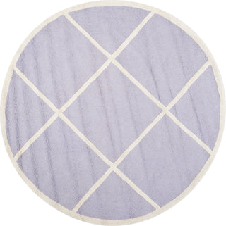 Safavieh Cambridge 136 Lavander/Ivory Area Rug Round