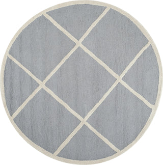 Safavieh Cambridge 136 Silver/Ivory Area Rug Round