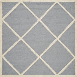 Safavieh Cambridge 136 Silver/Ivory Area Rug Square