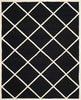Safavieh Cambridge 136 Black/Ivory Area Rug Main