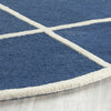 Safavieh Cambridge 136 Navy/Ivory Area Rug Detail