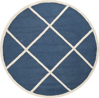 Safavieh Cambridge 136 Navy/Ivory Area Rug Round