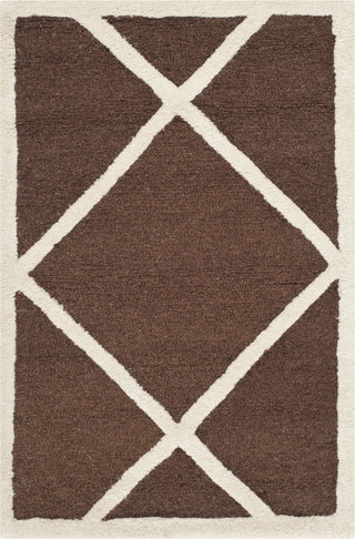 Safavieh Cambridge 136 Dark Brown/Ivory Area Rug 