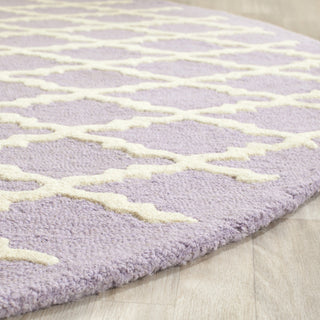 Safavieh Cambridge 137 Lavander/Ivory Area Rug Detail