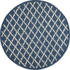 Safavieh Cambridge 137 Navy/Ivory Area Rug Round