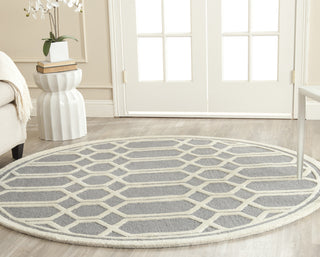 Safavieh Cambridge 138 Silver/Ivory Area Rug Room Scene