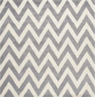 Safavieh Cambridge 139 Silver/Ivory Area Rug Square