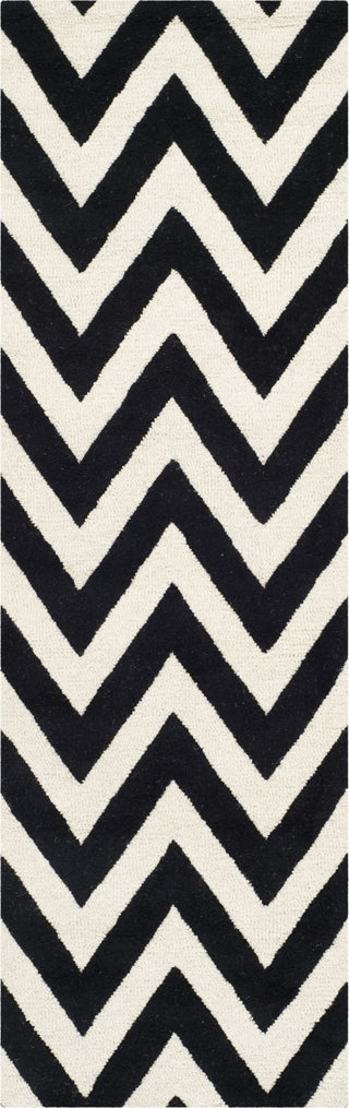 Safavieh Cambridge 139 Black/Ivory Area Rug Runner