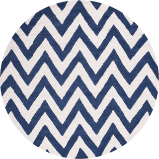 Safavieh Cambridge 139 Navy/Ivory Area Rug Round