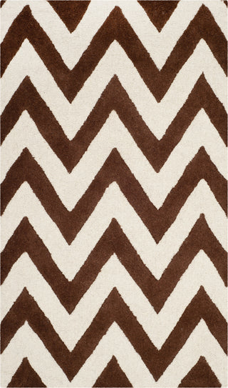 Safavieh Cambridge 139 Dark Brown/Ivory Area Rug Main