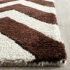 Safavieh Cambridge 139 Dark Brown/Ivory Area Rug Detail