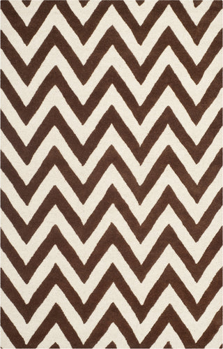 Safavieh Cambridge 139 Dark Brown/Ivory Area Rug Main