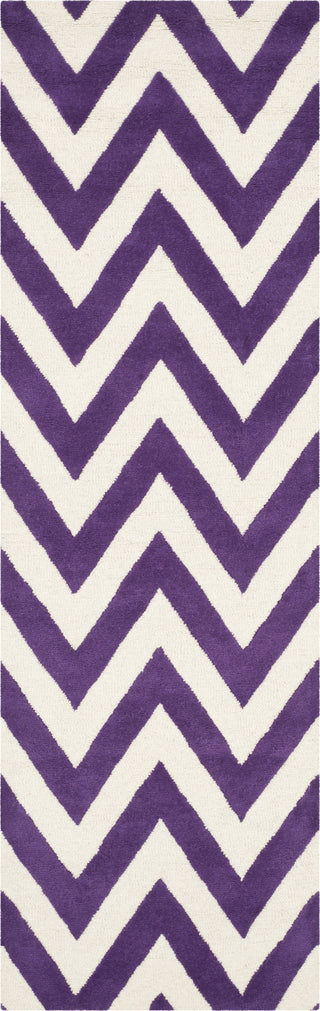 Safavieh Cambridge 139 Purple/Ivory Area Rug Runner