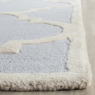 Safavieh Cambridge 140 Light Blue/Ivory Area Rug Detail