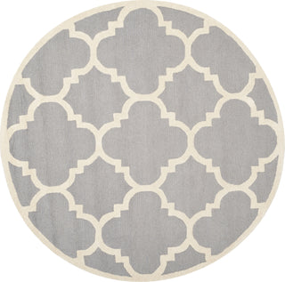 Safavieh Cambridge 140 Silver/Ivory Area Rug Round