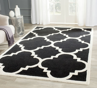 Safavieh Cambridge 140 Black/Ivory Area Rug Room Scene Feature