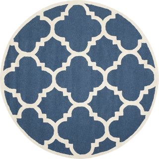 Safavieh Cambridge 140 Navy/Ivory Area Rug Round