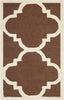 Safavieh Cambridge 140 Dark Brown/Ivory Area Rug main image