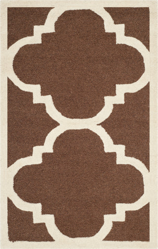 Safavieh Cambridge 140 Dark Brown/Ivory Area Rug main image