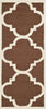 Safavieh Cambridge 140 Dark Brown/Ivory Area Rug 