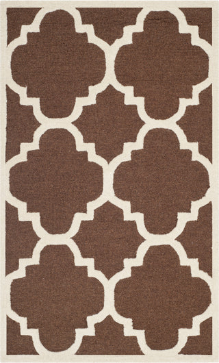 Safavieh Cambridge 140 Dark Brown/Ivory Area Rug Main