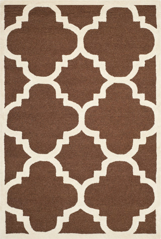 Safavieh Cambridge 140 Dark Brown/Ivory Area Rug Main