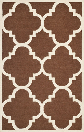 Safavieh Cambridge 140 Dark Brown/Ivory Area Rug Main