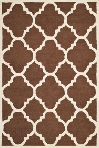 Safavieh Cambridge 140 Dark Brown/Ivory Area Rug Main