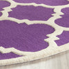 Safavieh Cambridge 140 Purple/Ivory Area Rug Detail